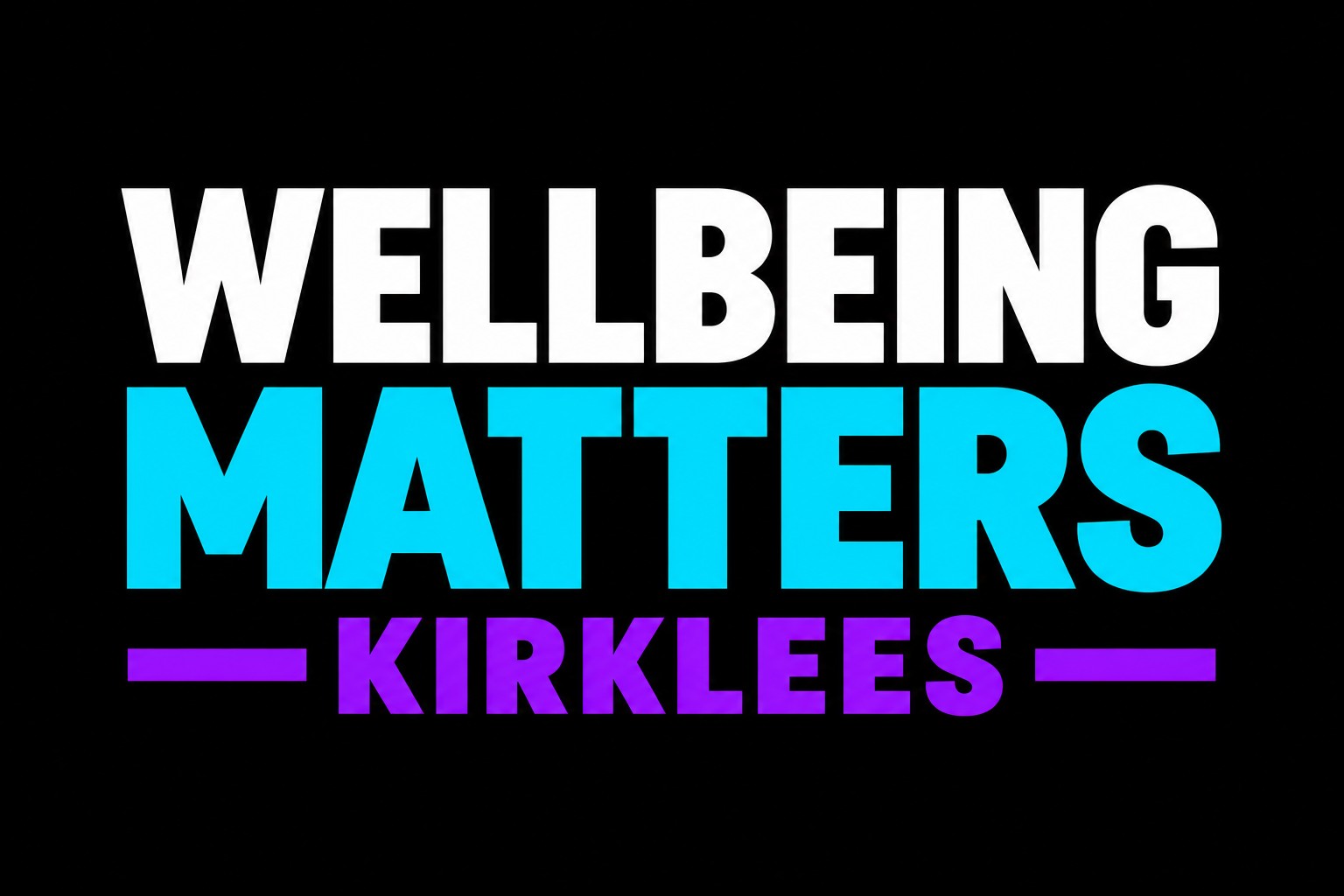 Wellbeing Matters Kirklees